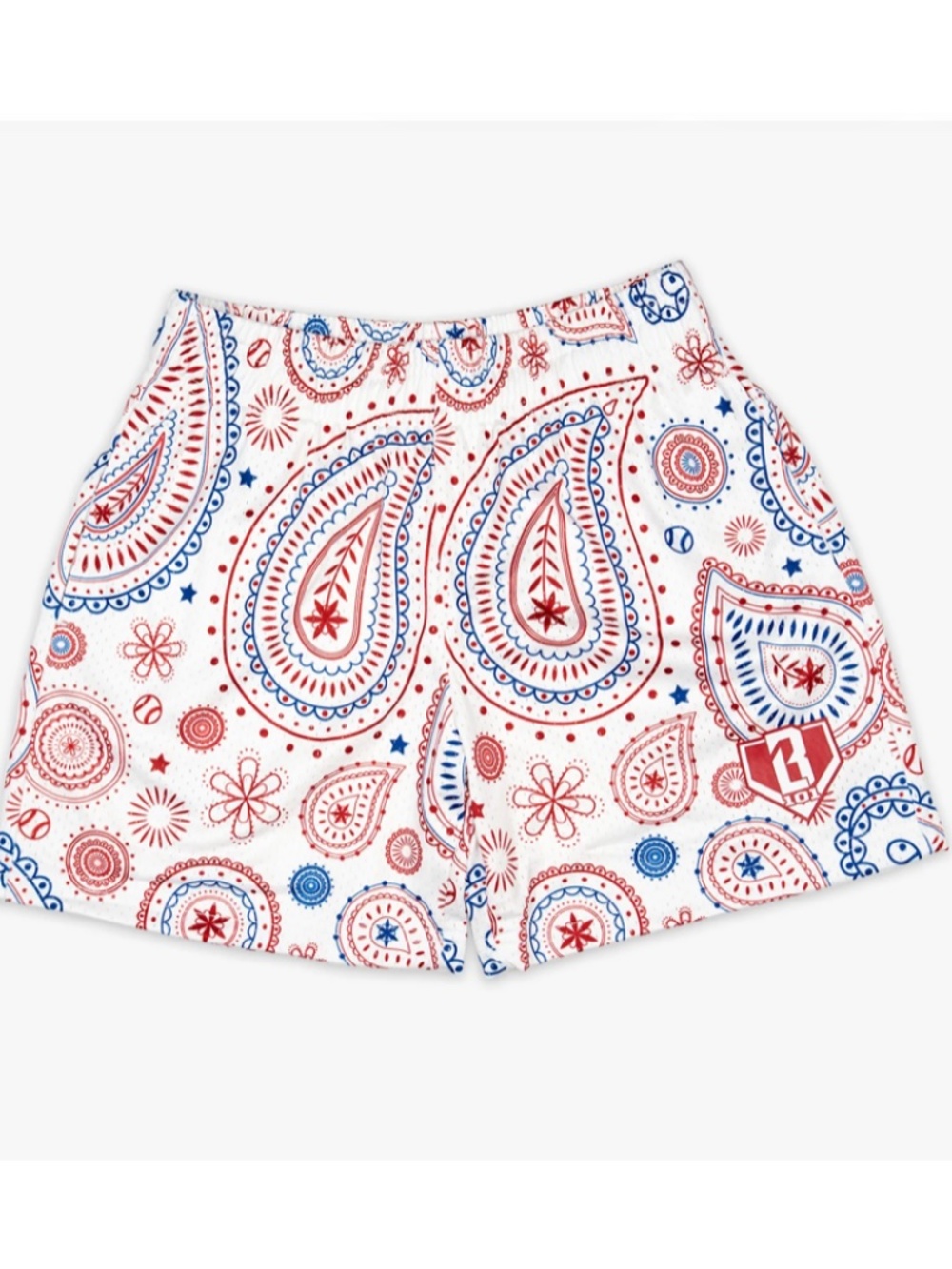 Baseball Lifestyle 101 Paisley Shorts Freedom YOUTH NWT